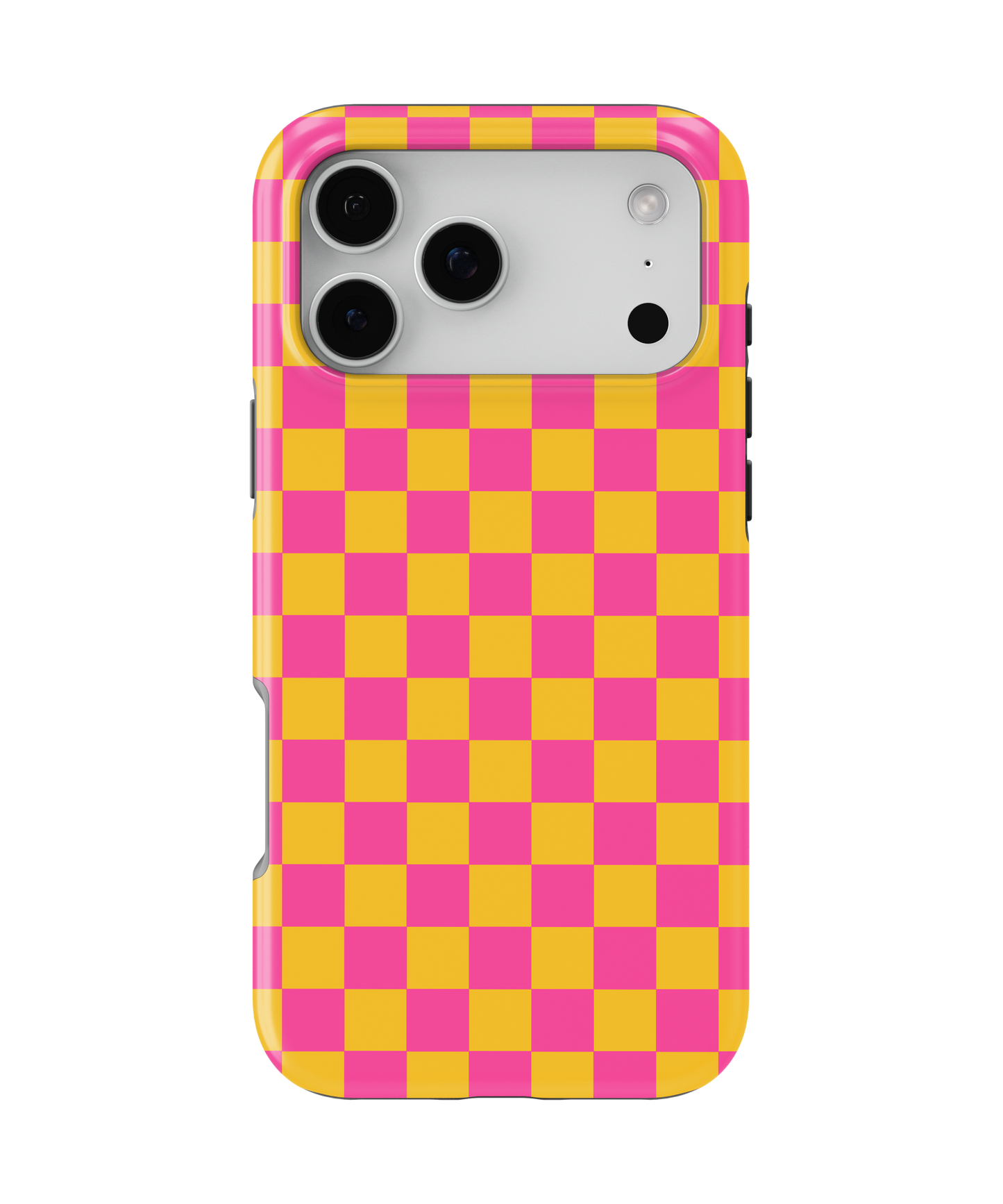 Pink Lemonade Checkers MagSafe Phone Case