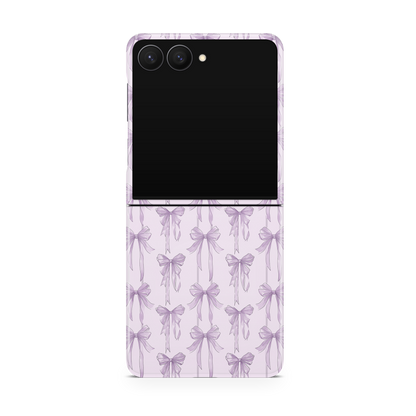 Lavender Blushing Bows MagSafe Phone Case