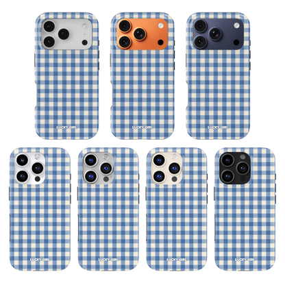 Blueberry Gingham Phone Case