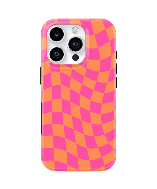 Sunkissed Wavy Checkers MagSafe Phone Case