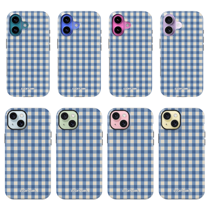 Blueberry Gingham Phone Case
