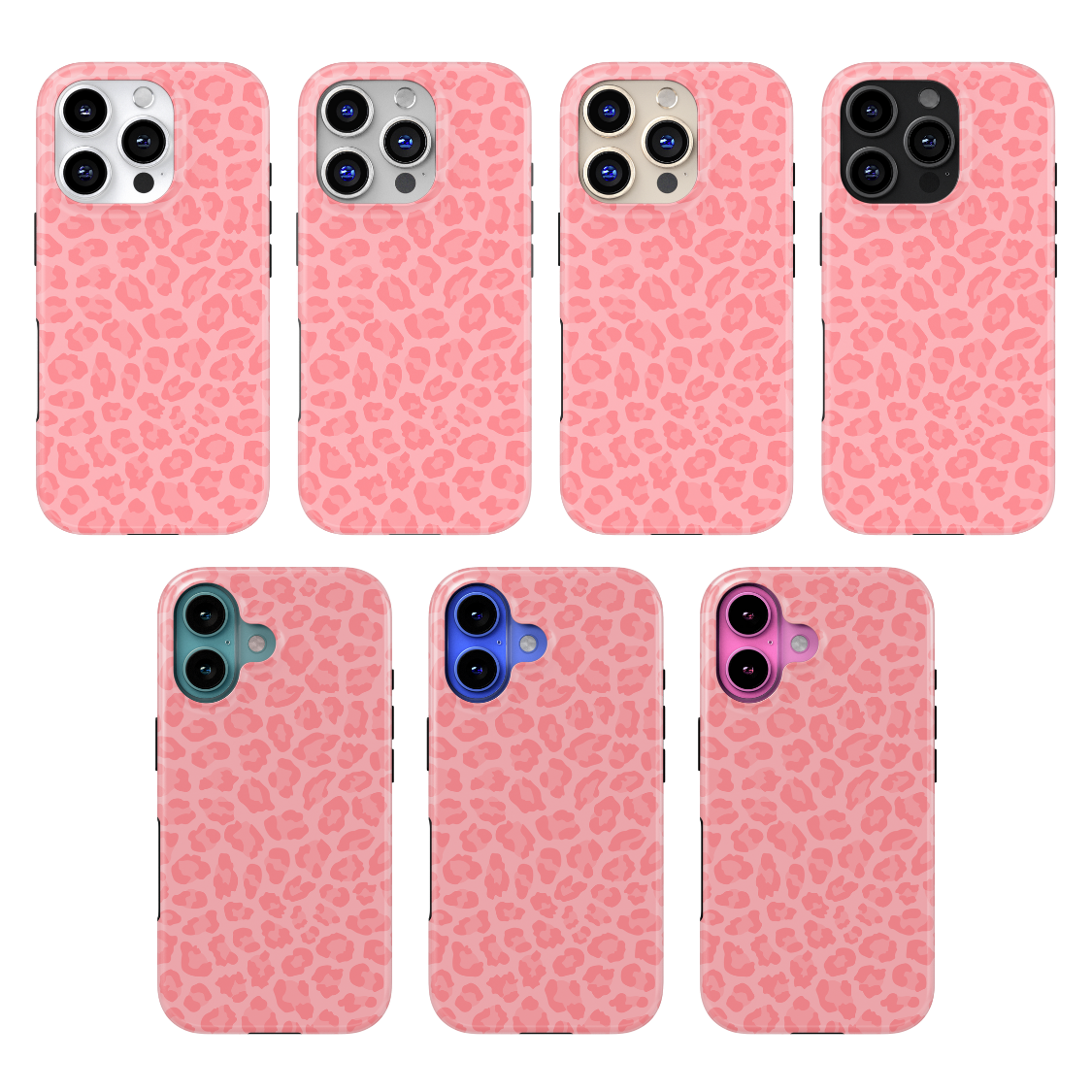 Rose All Day Leopard MagSafe Phone Case