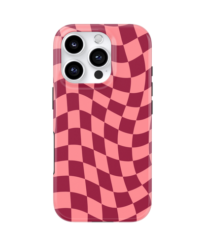 Love Wavy Checkers MagSafe Phone Case