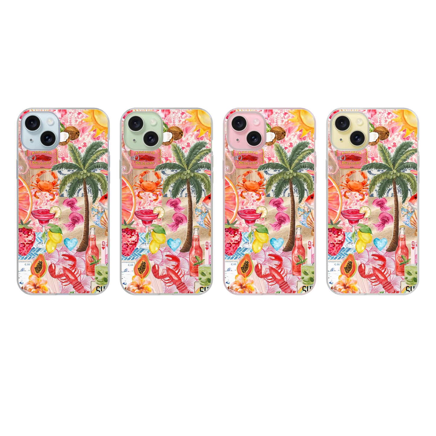 Palm Party Clear Case Insert