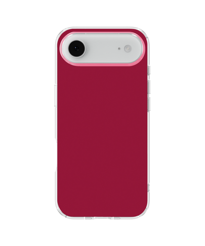 Black Cherry Solids Clear Case Insert