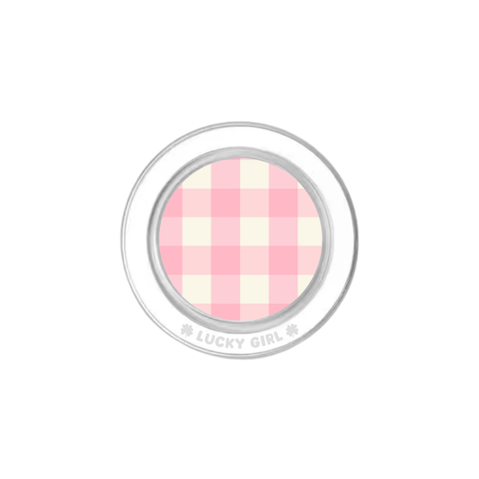 Cupcake Gingham Phone Grip Insert