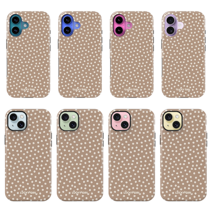 Chestnut Dots Phone Case