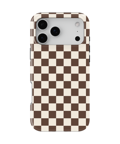 Espresso Checkers II MagSafe Phone Case