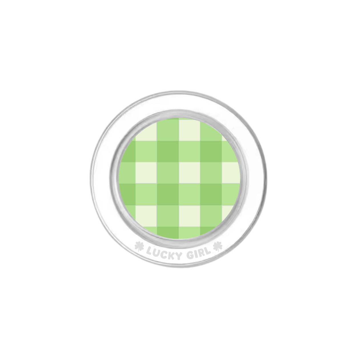 Garden Gingham Phone Grip Insert