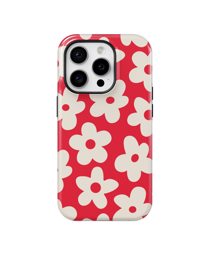 Vermillion Big Blooms MagSafe Phone Case