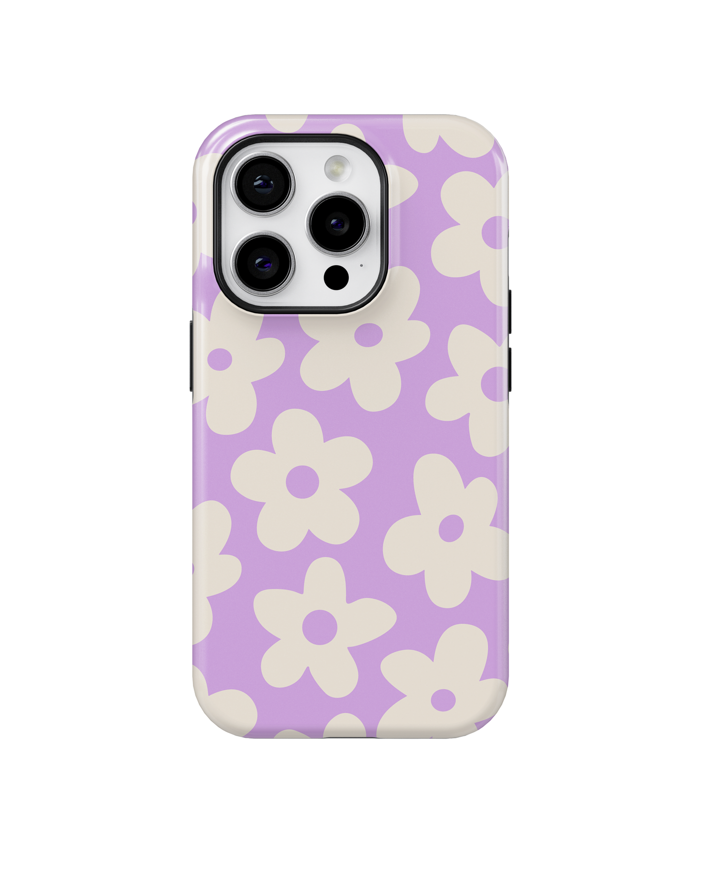 Lilac Big Blooms MagSafe Phone Case