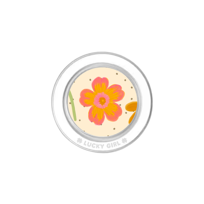 Polka Petals Phone Grip Insert