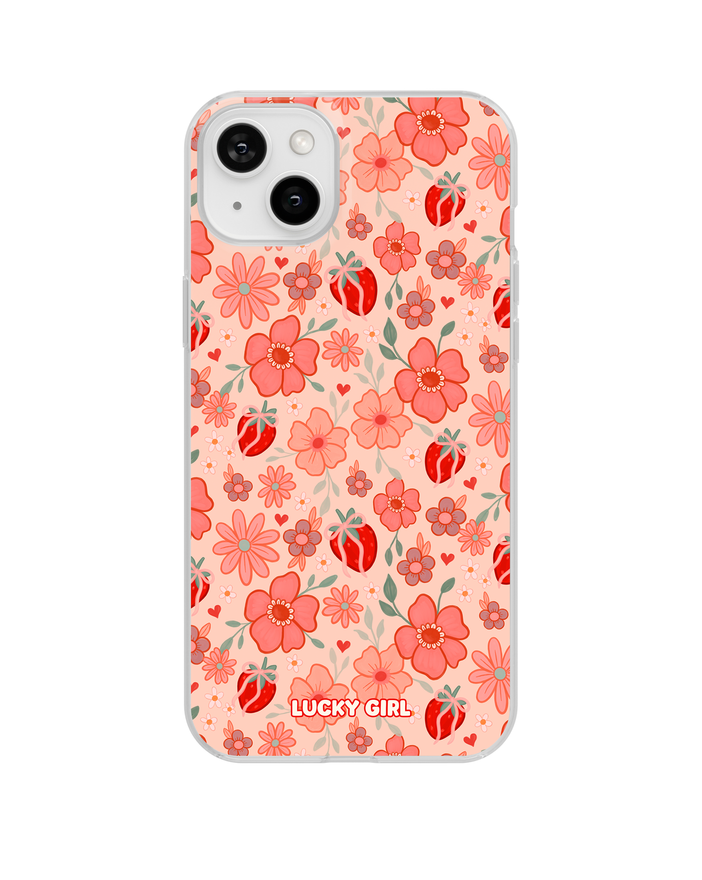 Strawberry Fields Clear Case Insert