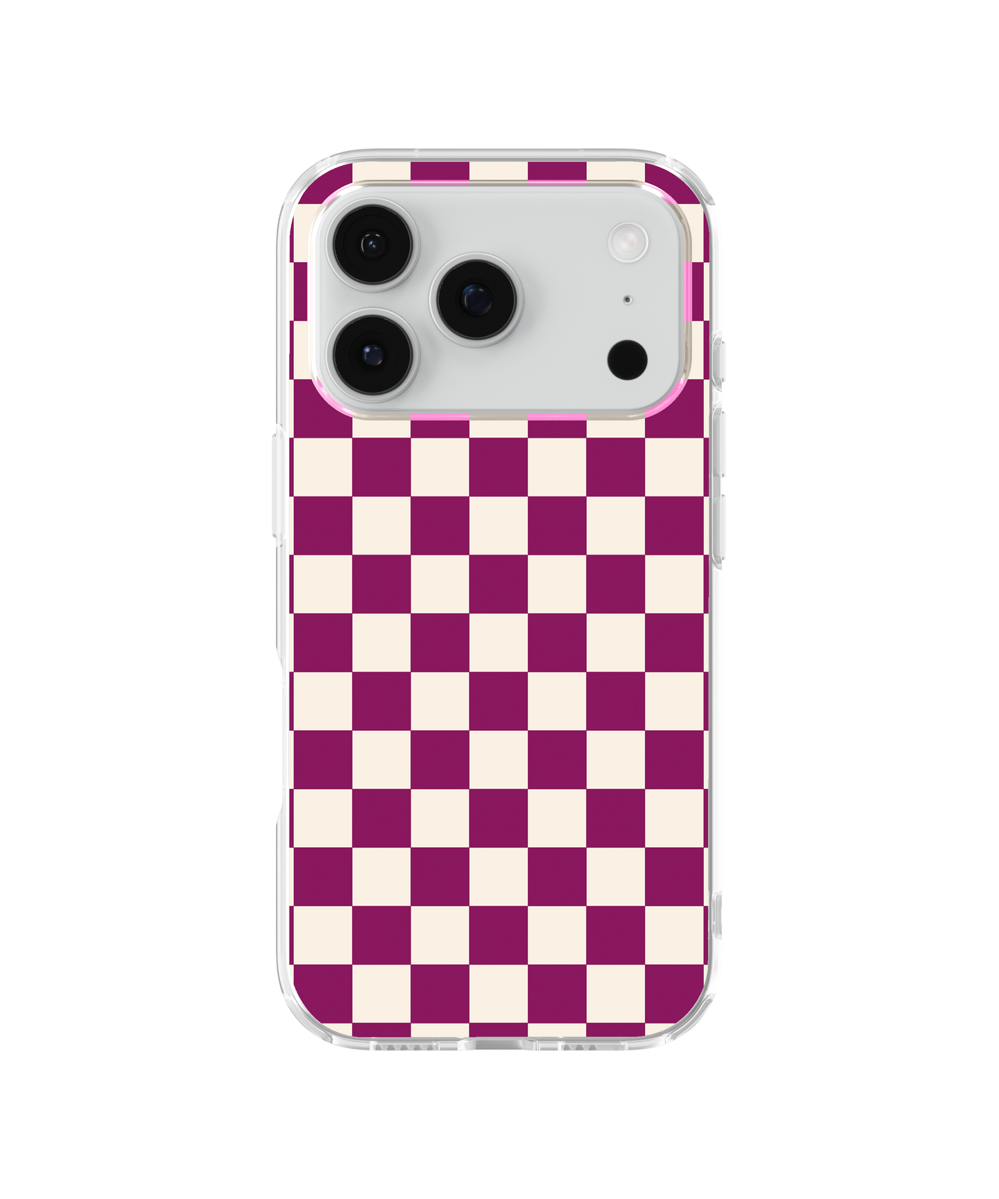 Velvet Checkers II Clear Case Insert