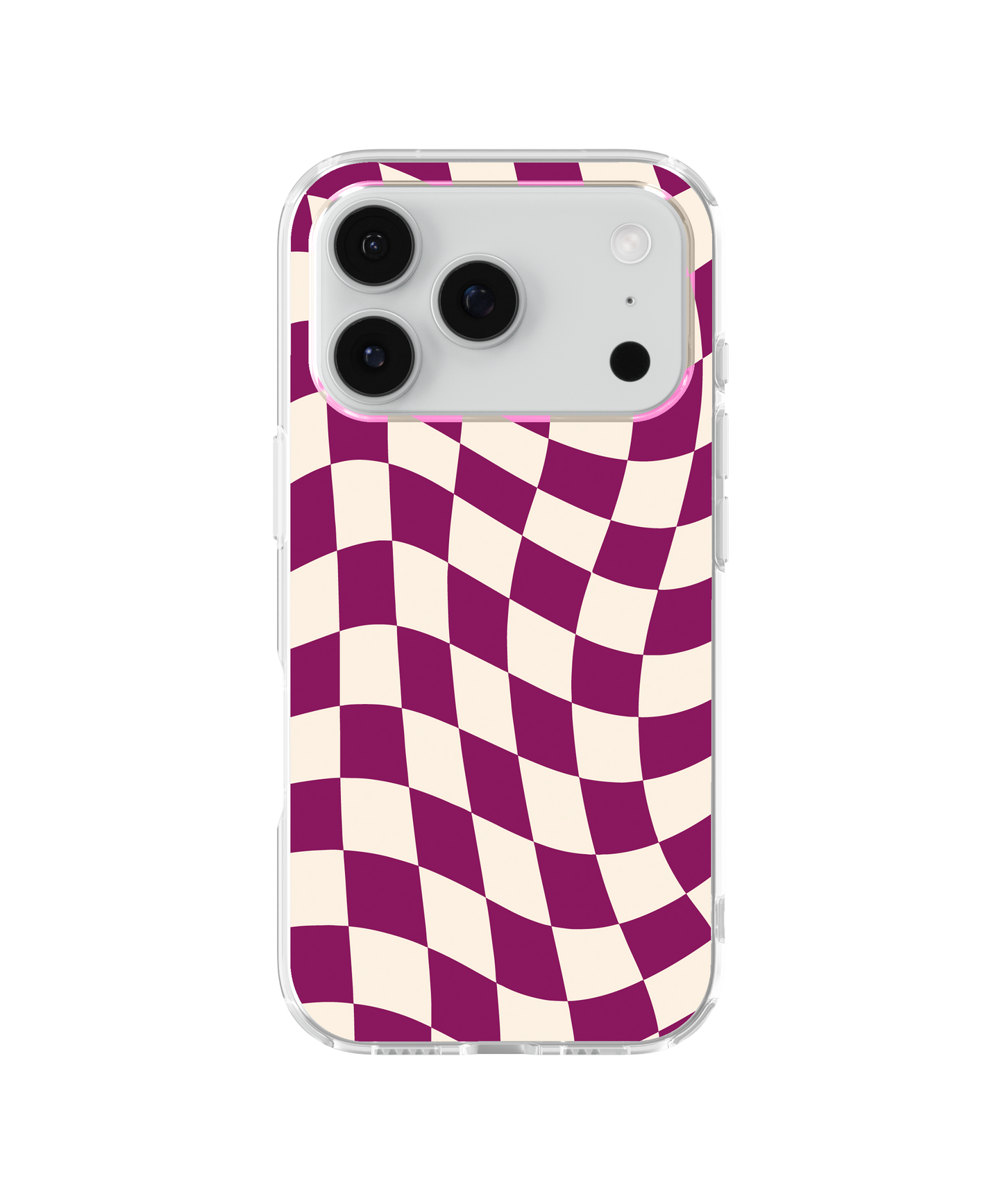 Velvet Wavy Checkers II Clear Case Insert