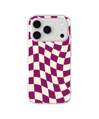Velvet Wavy Checkers II Clear Case Insert