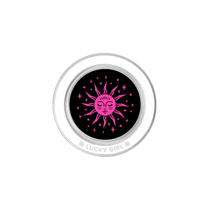 Raspberry Sun Phone Grip Insert