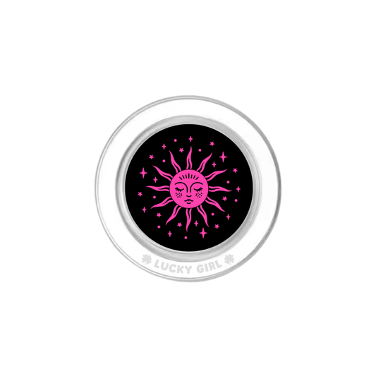 Raspberry Sun Phone Grip Insert