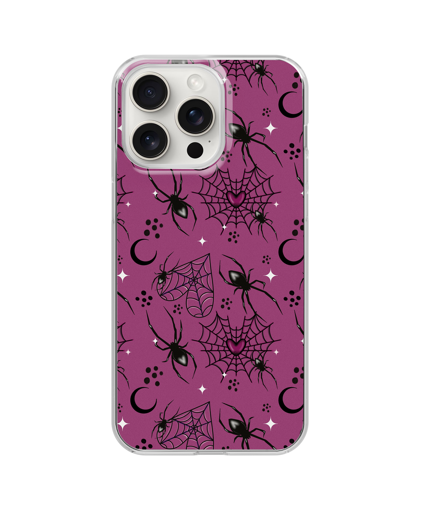 Violet Veil Midnight Tangle Clear Case Insert
