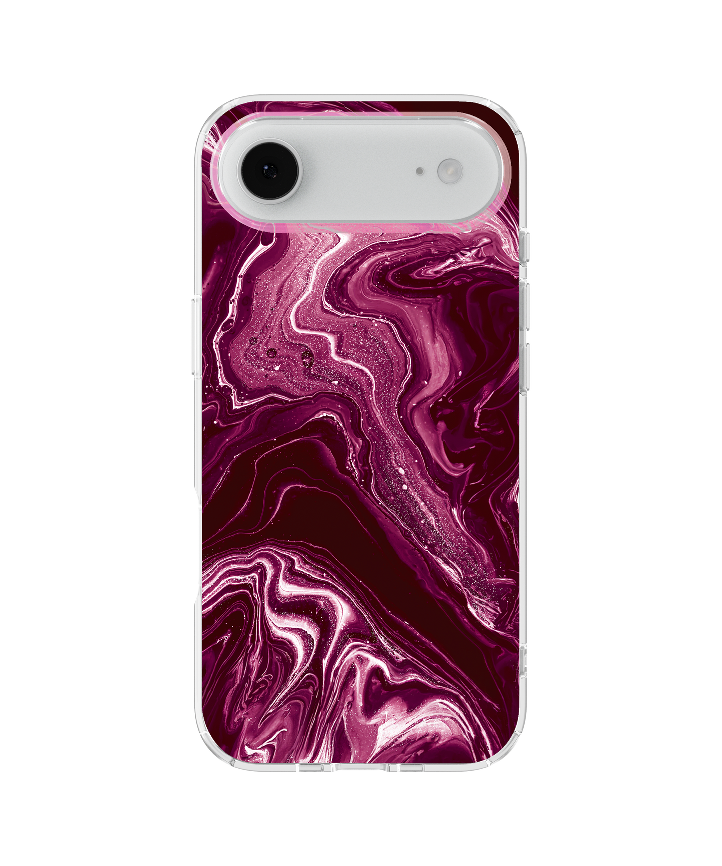 Velvet Marble Obsession Clear Case Insert