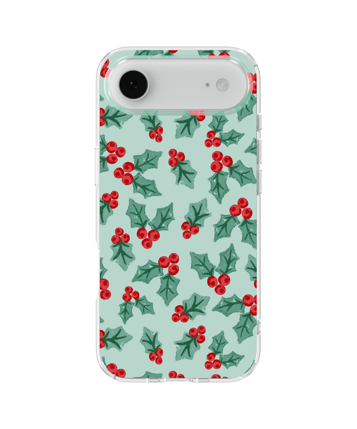 Holly Jolly Clear Case Insert