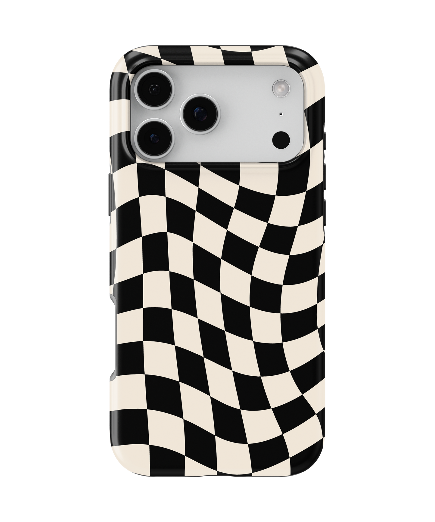 Onyx Wavy Checkers II MagSafe Phone Case