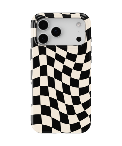 Onyx Wavy Checkers II MagSafe Phone Case