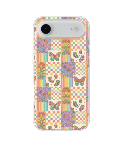 Rainbow Butterflies Clear Case Insert