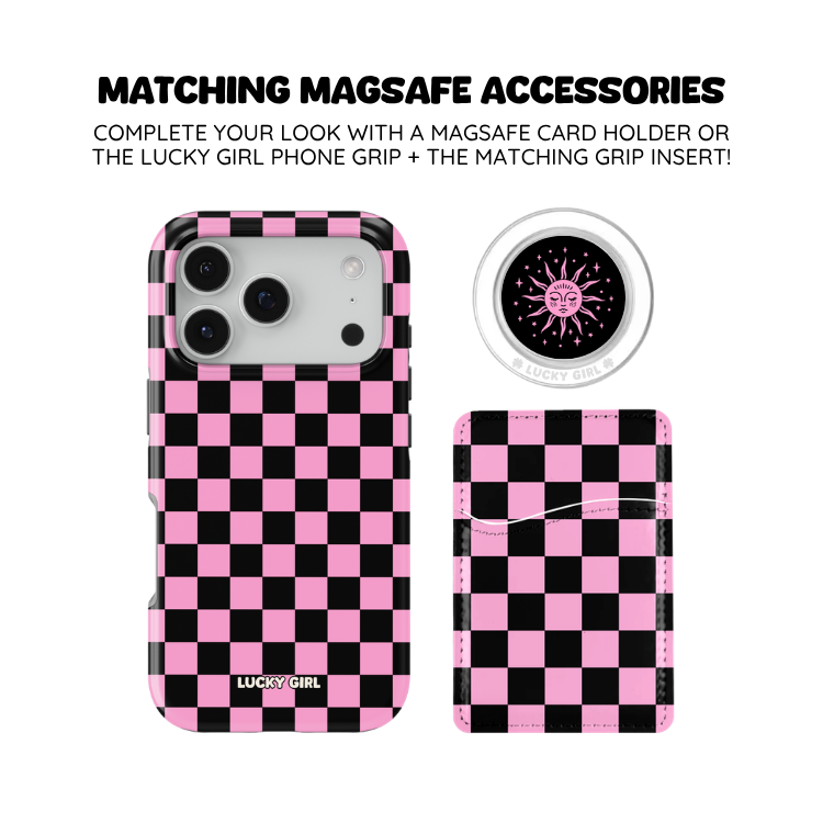 Bubblegum Checkers Phone Case