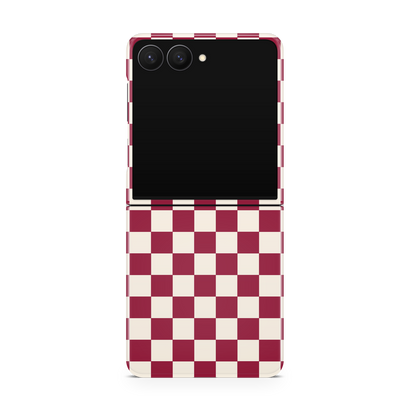 Black Cherry Checkers II MagSafe Phone Case