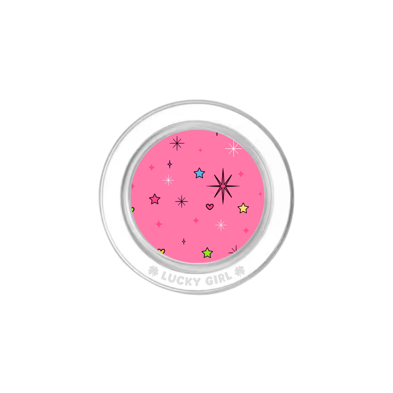 Pixie Pink Phone Grip Insert