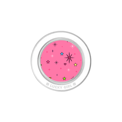 Pixie Pink Phone Grip Insert