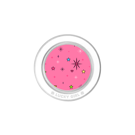 Pixie Pink Phone Grip Insert