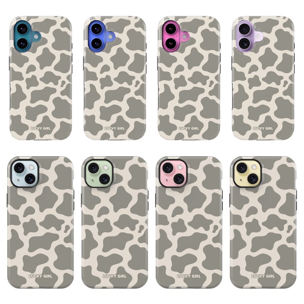 River Rock Cow Print Phone Case