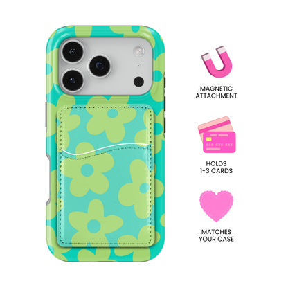 Gummy Bear Big Blooms MagSafe Card Holder
