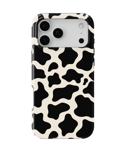 Onyx Cow Print MagSafe Phone Case