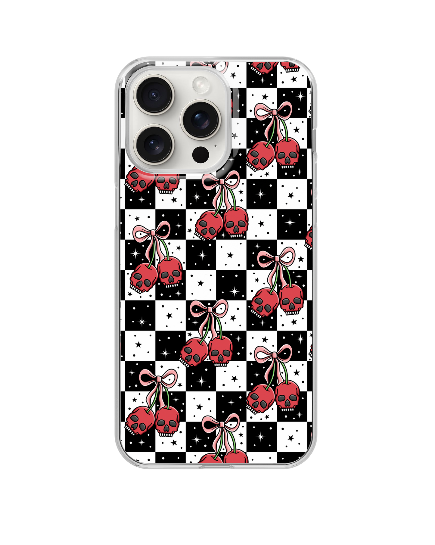 Twisted Cherries Clear Case Insert