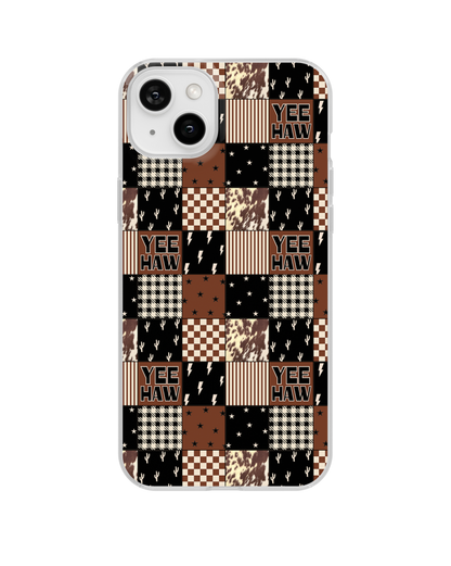 Yeehaw Check Clear Case Insert