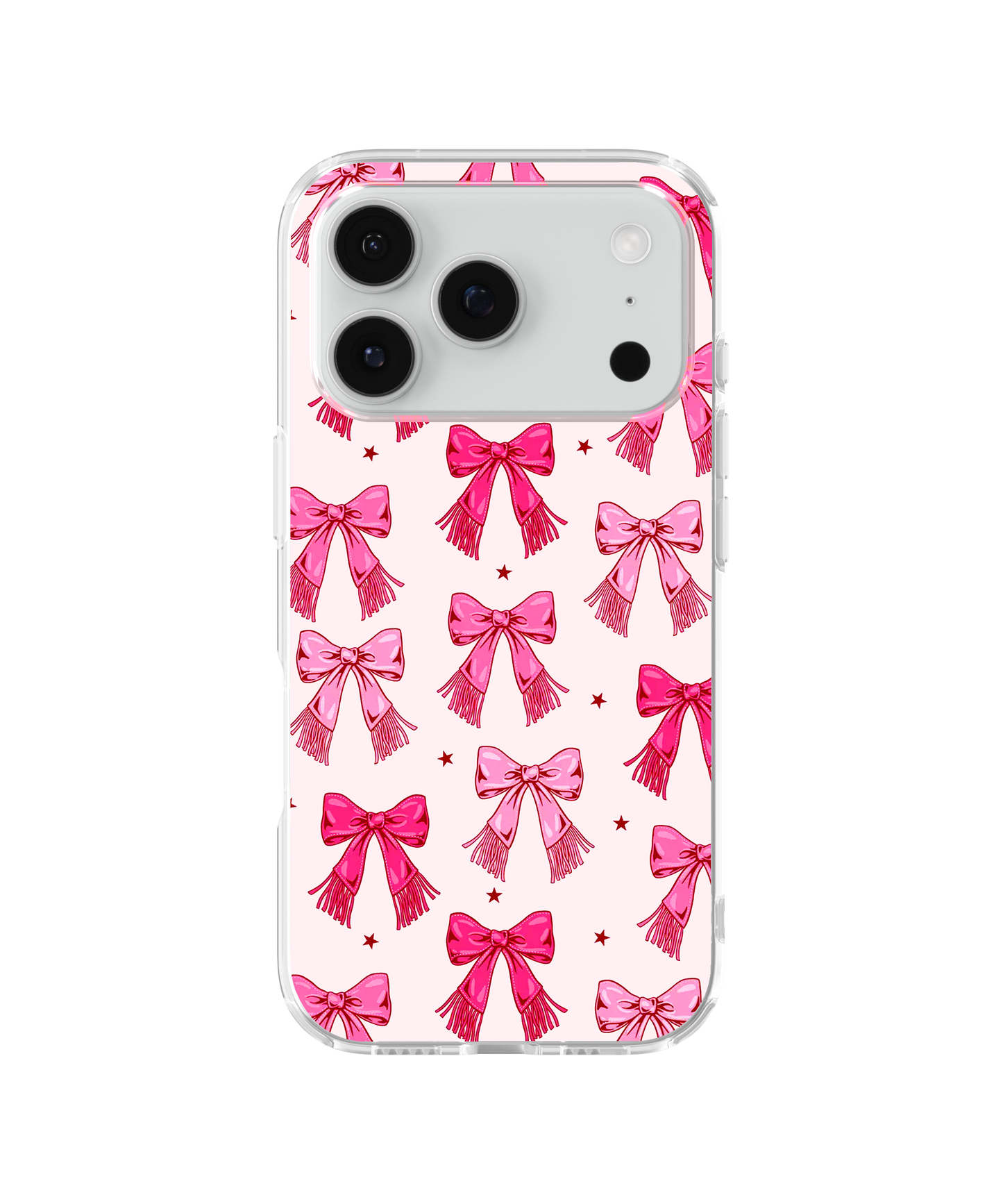 Blush Fringe Clear Case Insert