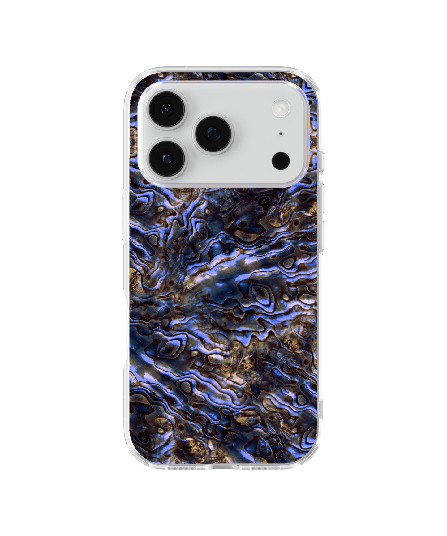 Azura Abalone Holographic Clear Case Insert