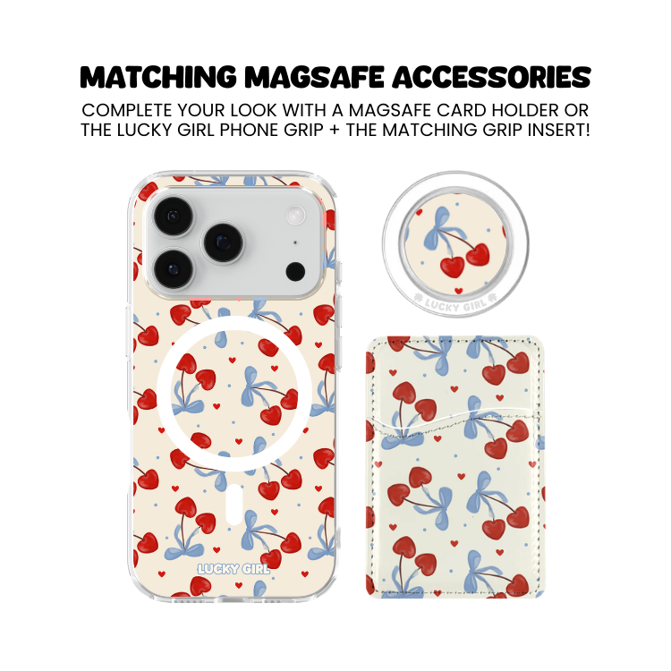 Cherry Cute Clear Case Insert