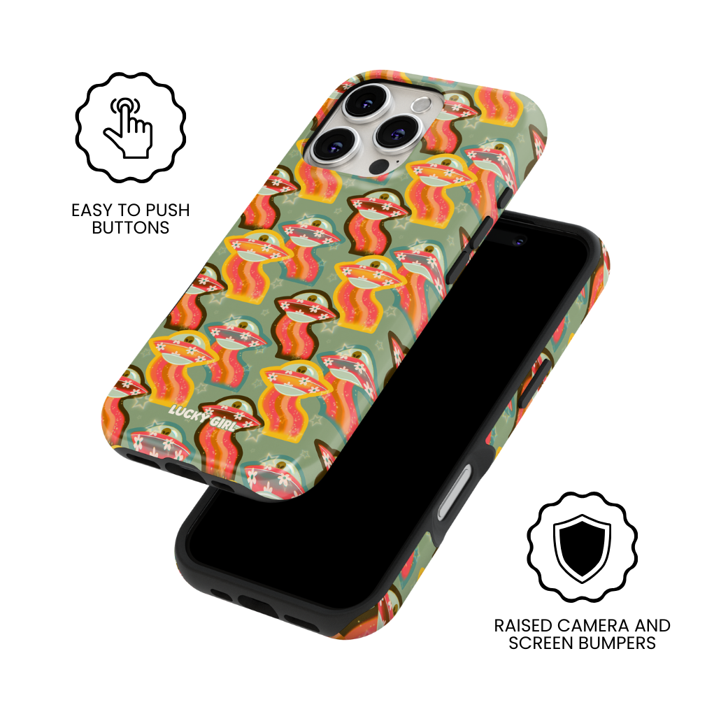 Outta This World (Teal) Phone Case