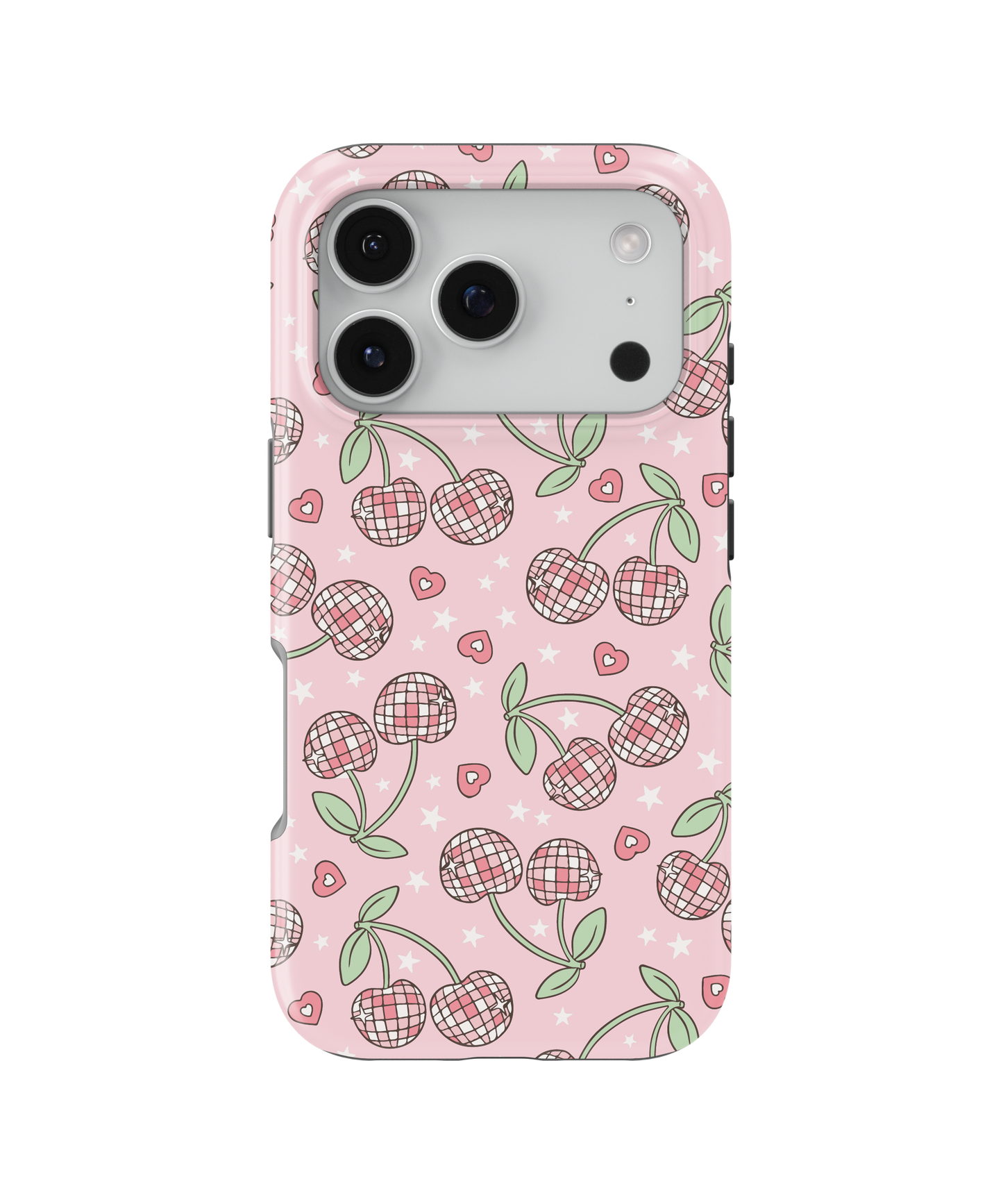 Pastel Disco Cherries MagSafe Phone Case