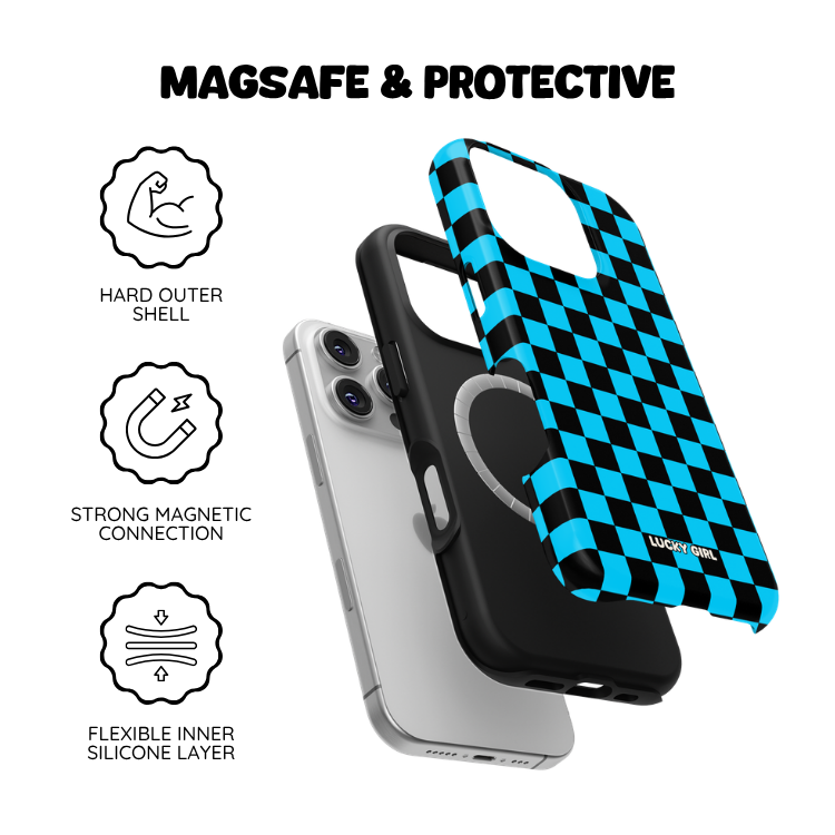Sky Checkers Phone Case