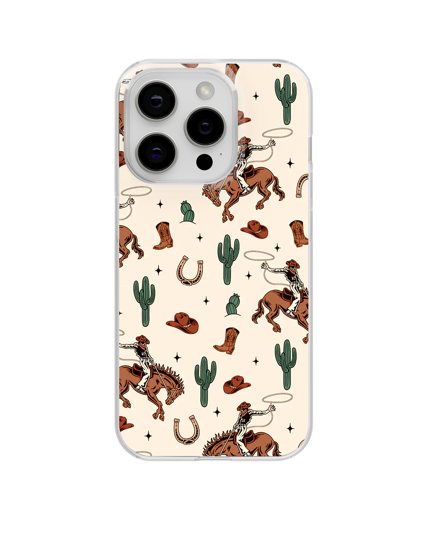 Classic Cowboy Clear Case Insert