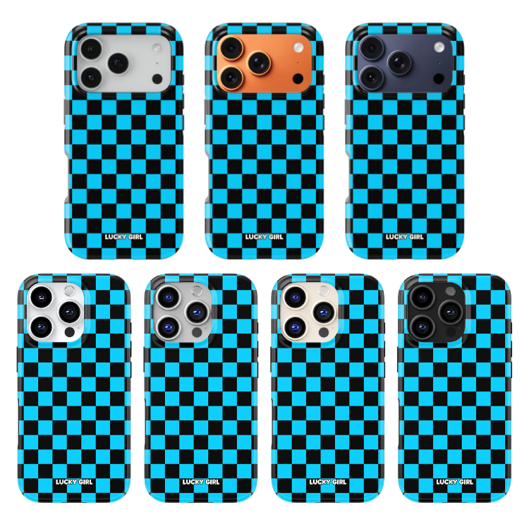 Sky Checkers Phone Case