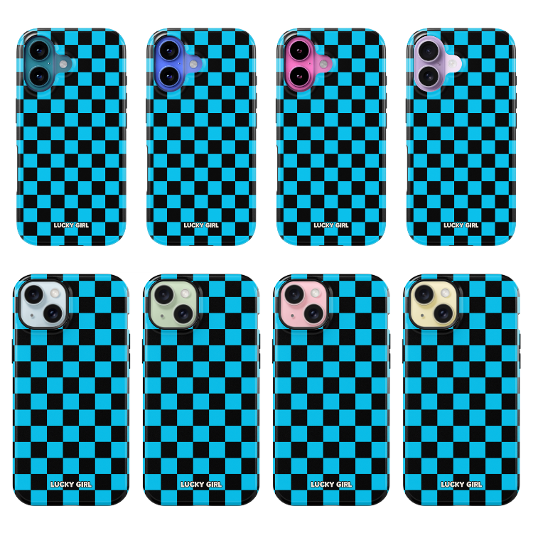 Sky Checkers Phone Case