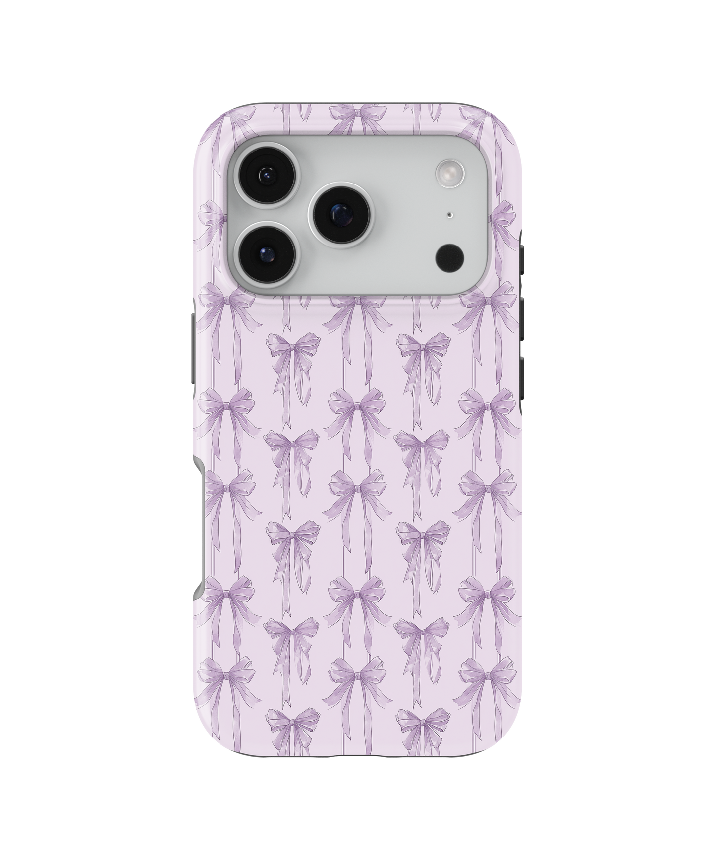 Lavender Blushing Bows MagSafe Phone Case
