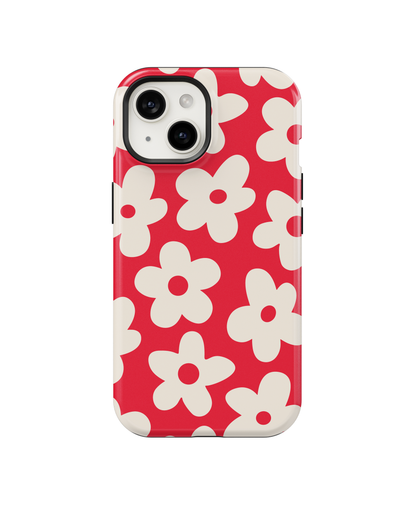Vermillion Big Blooms MagSafe Phone Case