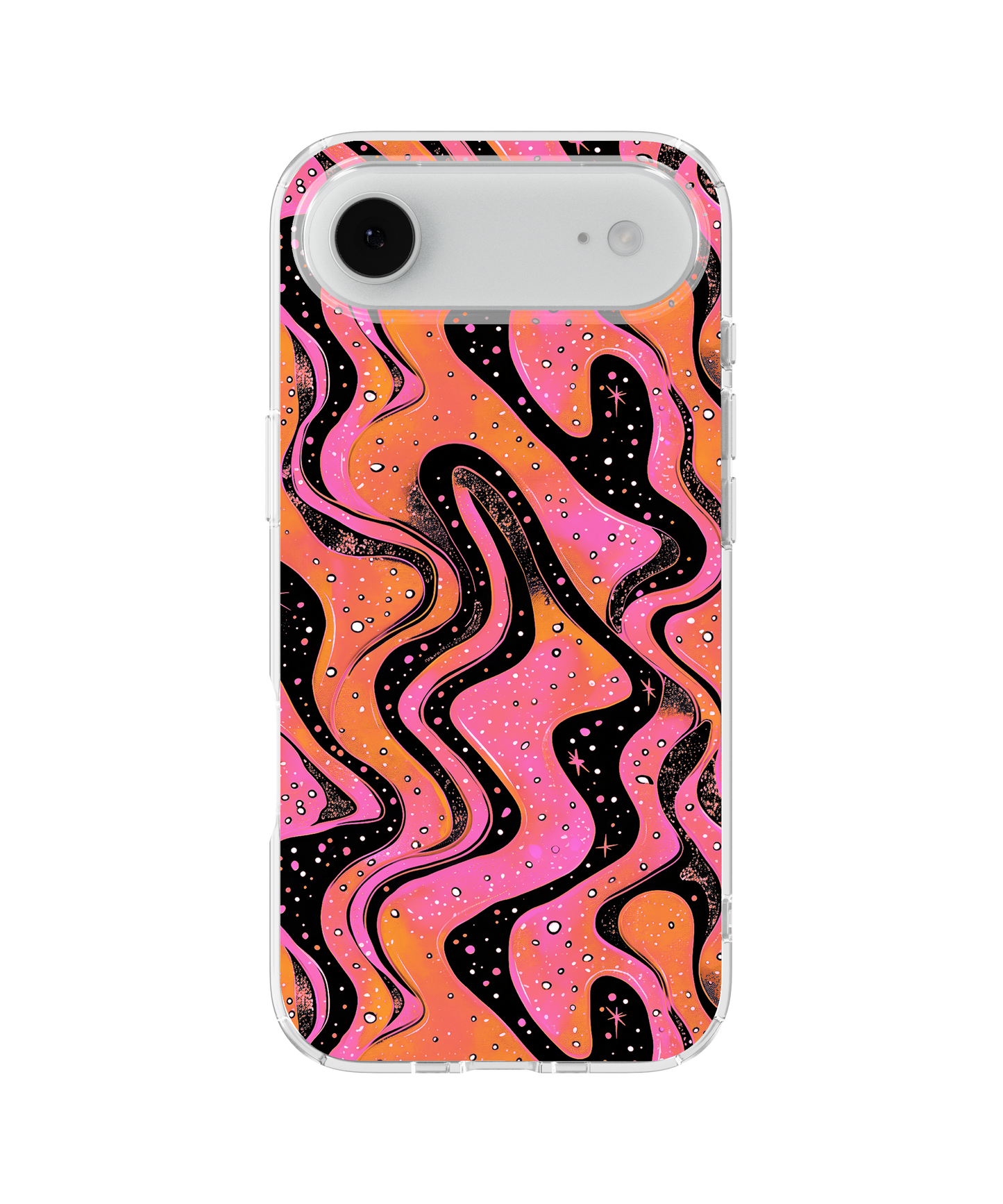 Solar Flare Holographic Clear Case Insert